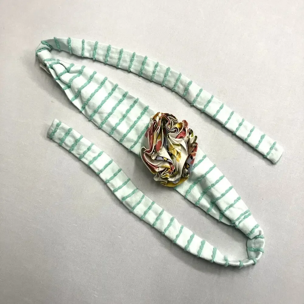 Matilda Jane One Size Fits All Flower Tie On Headband